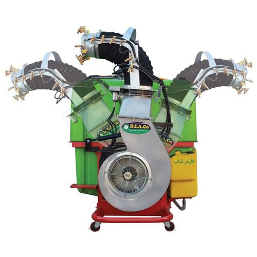 سمپاش توربولاینر زراعی پشت تراکتوری(توربین دار سوار شونده)